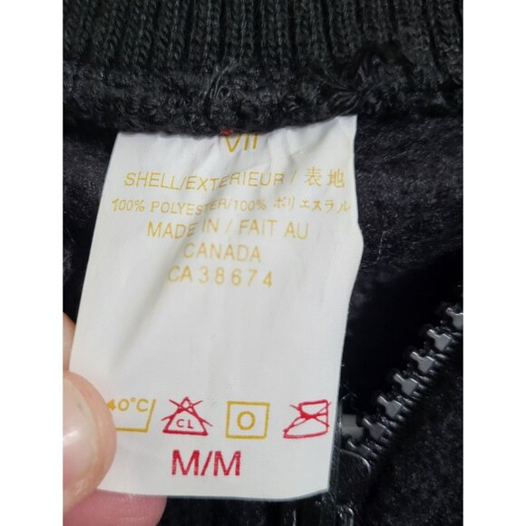 VTG Disney Wide World of Sports Bomber Varsity Jacket SZ M y2k Black - Picture 8 of 11